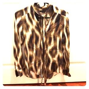 Rachel Zoe silk blouse size 2 😍